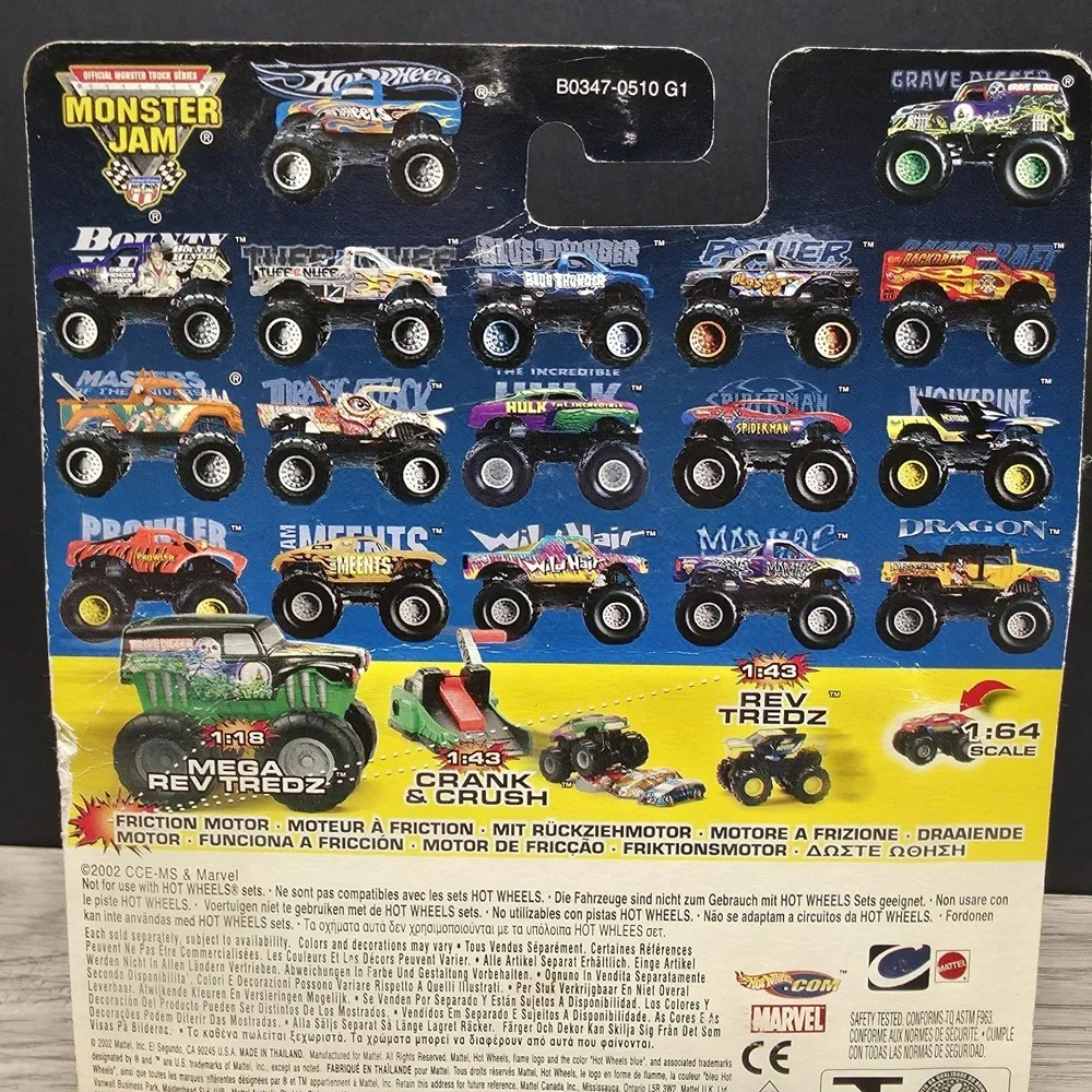 Hot Wheels Monster Jam - Master of the Universe - Metal Collection - Unopened